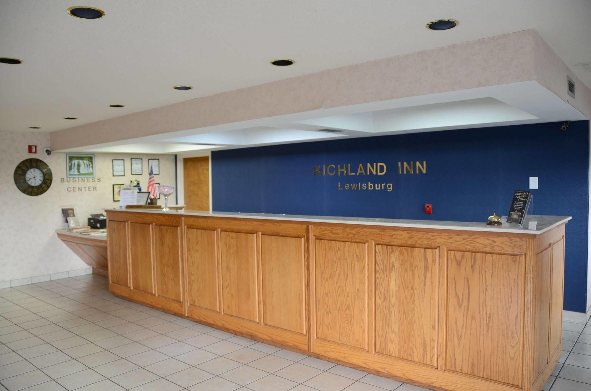 Richland Inn - Lewisburg Eksteriør billede